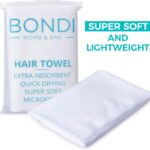 Microfibre Hair Towel Wrap for Women Super Absorbent, Fast Drying, Large & Soft, Perfect for Long or Curly Hair - Image 7
