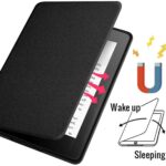 Slimshell Case Cover for All New Kindle Paperwhite 10th Generation 2018 , Smart Shell Cover with Auto Sleep/Wake for Amazon Kindle Paperwhite 10th Black - Image 3