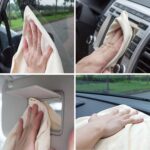 Car Nature Chamois Drying Towel 60x90cm Natural Chamois Washing Cloth for Car Leather Super Absorbent Leather Cleaning Towel Wipes 6.5 Sq ft - Image 5