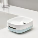 Slim Compact Soap Dish Blue/White - Image 5