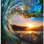 Paint by Numbers DIY Digital Canvas Oil Painting Adults Kids Paint by Number Kits Home Decorations Surfing 16 * 20 inch