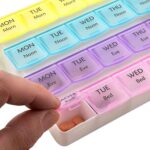 Weekly Pill Organizer with 28 Compartments, by MEDca - Image 4