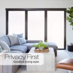 Privacy Window Film Matte White Window Film Frosted Window Film Static Cling Glass Film Non Adhesive Window Film for Home Bathroom Office Meeting Room Living Room(44.5x200 Centimeters) - Image 3