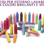 51 2064 Washable Sidewalk Chalk, 64ct, Includes Glitter & Neon, Outdoor Gifts for Kids - Image 4