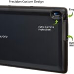 Bobj Rugged Tablet Case for Lenovo Tab E10 TB X104F Kid Friendly (Bold Black)(Not for Lenovo 10e Chromebook Tablet) - Image 5