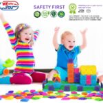 Educational Interlocking STEM Building Blocks 150 Pieces. Build Toy Accessories, Cubes, Shapes and More for ages 3 Year and Up - Image 3