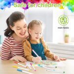 Acrylic Paint Pens Set of 21 Colors,Paint Markers Kit Art Crafting Supplies for Rocks Painting,Ceramic,Glass,Wood,Fabric,Canvas,Mugs,DIY Craft Making Supplies, Scrapbooking Craft,Card Making. - Image 4