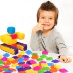 Educational Interlocking STEM Building Blocks 150 Pieces. Build Toy Accessories, Cubes, Shapes and More for ages 3 Year and Up - Image 6