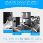 10 Pack Magic Cleaning Eraser Pads, Extra Thick Melamine Foam Kitchen Cleaning Sponges for All Surfaces - Image 2