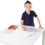 4205 Jumbo Coloring Pad: Vehicles 50 Pages of White Bond Paper(11 x 14 inches) - Image 3