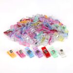 100 Pack Wonder Clips Sewing Clips For Sewing For Crafting Quilting With Tin Box Quilting Quilt Clips