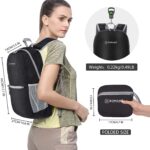 Ultra Lightweight Packable Backpack Water Resistant Hiking Daypack,Small Backpack Handy Foldable Camping Outdoor Backpack Little Bag - Image 2