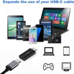 USB C Adapter, Micro USB (Male) to Type C Adapter for Samsung Galaxy S7 / S7 Edge and More, Pack of 2(Female) - Image 4