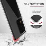 Tough TPU Case Compatible with 2020 Samsung Galaxy S20 Ultra 5G Shock Absorption Rubber Bumper Protective Cover Clear - Image 2