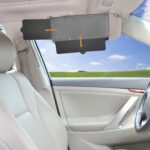 Car Visor Sunshade, Car Visor Anti Glare Sunshade Extender for Front Seat Driver and Passenger Grey - Image 2