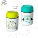 Food Thermal Food Container with Spoon and Bowl, Leek Proof, Maintains food temperarture(Aqua) - Image 7