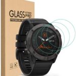 for Garmin Fenix 6s/6s Pro Screen Protector, 9H Hardness Scratch Resistant Tempered Glass Screen Protector Protective Film Cover for Garmin Fenix 6s/6s Pro[3 Pack]