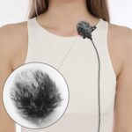 Lavalier Microphone with 1 Windscreen Muff,LVM3 Omni Directional Condenser Lapel Clip On Mic for DSLR Camera Canon Nikon Sony Camcorder Audio Recorders - Image 5