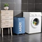 Collapsible Laundry Hamper with Wheels, Waterproof Large Rolling Clothes Hamper Basket for Dirty Clothes Storage Bin - Image 7