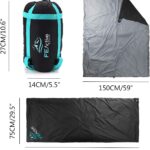 Ultralight Sleeping Bag Extremely Lightweight, Water Resistant, Comfortable, Compact Adults & Kids Sleeping Bag for Camping, Backpacking, Travel, Hiking Gear Designed in California, USA - Image 2