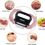 Meat Tenderizer, 48 Stainless Steel Ultra Sharp Needle Blade Tenderizer for Tenderizing Steak, Beef with Cleaning Brush,Durable Baking Kitchen Accessories by Ccfoud - Image 2