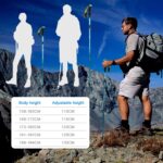 Barwa Nordic Walking Trekking Poles with Quick Lock System, Folding, Collapsible, Ultralight for Hiking, Camping, Mountaining, Walking, Trekking - Image 5