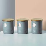 Living Tea Storage Canister, Grey, 1400.731V - Image 2