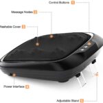 Electric Shiatsu Foot Massager with Heat and Deep Kneading, Foot Massage Machine with Washable Cover for Plantar Fasciitis, Tired Feet, Foot Pain Relief - Image 2