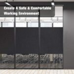 Total Blackout Window Film, Privacy Frosted Sticker with Grid Lines Backing, Room Darkening Tint Removable Opaque UV Protection Glass Cover, Non Adhesives Static Cling, 44.5 X 200 cm - Image 7