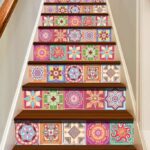 GSS Designs 12 PC Pack 6x6 Inch Backsplash Tile Stickers Wall Tile Decals Peel and Stick Stairs Stickers Home Furniture Decor. (TS12 002)(15x15cm) - Image 5