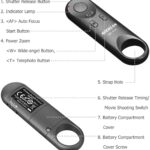 Wireless Camera Remote Control Shutter Release for Canon EOS Rebel SL2 , M50, EOS RP, R, 6D Mark II, 77D, PowerShot SX70 HS, EOS Rebel T7i (800D)(200D) - Image 4