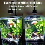 LED Aquarium Lighting Asta 20 Nano Dimmable Planted Tank Lights 6500K with Gooseneck for Plant Freshwater Aquarium Fish Tank Refugium(Freshwater) - Image 4