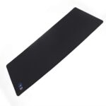 Extended Gaming Mouse Pad with Stitched Edges, Large Mousepad with Premium Textured Cloth, Non Slip Rubber Base, Waterproof Keyboard Pad, Mouse Mat for Gamer, Office & Home, 800x300x3 mm , Black{Aze Tec}
