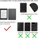 Protective Case for Kindle Paperwhite 10th Generation 2018 Auto Sleep/Wake Smart Cover Folio Case Only Fits Kindle Paperwhite 10th Gen 2018 Released(Model No. PQ94WIF) - Image 2