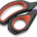 Premium Tailor Scissors Heavy Duty Multi Purpose Titanium Coating Forged Stainless Steel Sewing Fabric Leather Dressmaking Softgrip Shears Professional Crafting(24cm) - Image 4