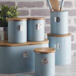 Tea Canister, Blue 29106 - Image 3