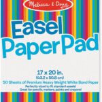 4102 Art Essentials Easel Pad with 50 Sheets of White Bond Paper(17 x 20 inches)