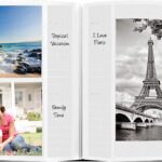 Leather Bound 200 Pkt 4x6 Photo Album, Black - Image 3