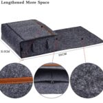 Bedside Caddy, Thick Sofa Storage Organizer, Table Cabinet Hanging Storage Organizer, Holder Bag for Laptop Book Phone Charger Bottle and other, Ideal for Dorm, Bed, Sofa - Image 2