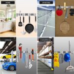 Broom Mop Holder Wall Mount Stainless Steel Wall Mounted Garden Tool Storage Tool Rack Storage & Organization for Your Home,Kitchen,Bathroom,Garage,Closet and Shed(3 Racks 4 Hooks) - Image 7