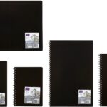 Derwent R31070F Academy Visual Art Diary Portrait 120 Pages Black A5 - Image 2