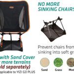 YIZI GO Portable Camping Chair Compact Ultralight Folding Backpacking Chairs in a Carry Bag, Heavy Duty 300 lb Capacity, for Hiker, Camp, Beach, Outdoor … - Image 6