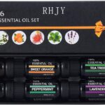 Essential Oils Set 100% Pure Aromatherapy Therapeutic Oils Kit Gift for Diffuser and Aromatherapy Includes Lavender, Peppermint, Sweet Orange, Eucalyptus, Tea Tree and Lemongrass Essential Oil Kit 6 x 10ml - Image 5