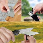 114N Credit Card Size Diamond Sharpening Stone, Pocket Diamond Knife and Tool Sharpener(Fine 600 Grit) - Image 5