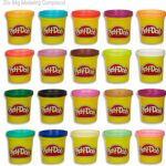 A7924 Play Doh Super Colour Pack inc 20 Tubs of Dough sensory and educational craft toys for kids, boys, girls Ages 2+, Yellow, 20 pack - Image 2