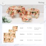 Vegan Food Wraps Set of 3 Eco Friendly Reusable Food Storage Covers Australian Made - Image 7