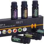 Essential Oils Set 100% Pure Aromatherapy Therapeutic Oils Kit Gift for Diffuser and Aromatherapy Includes Lavender, Peppermint, Sweet Orange, Eucalyptus, Tea Tree and Lemongrass Essential Oil Kit 6 x 10ml - Image 3