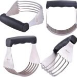 Pastry Cutter Stainless Steel Professional Baking Dough Blender with Blades - Image 5