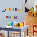 Colourful Alphabet Peel and Stick Wall Decal, Multicolour - Image 4