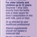 Infant Vitamin D3 Drops Assists healthy bone and teeth development Supports muscle strength, 2.4mL - Image 6